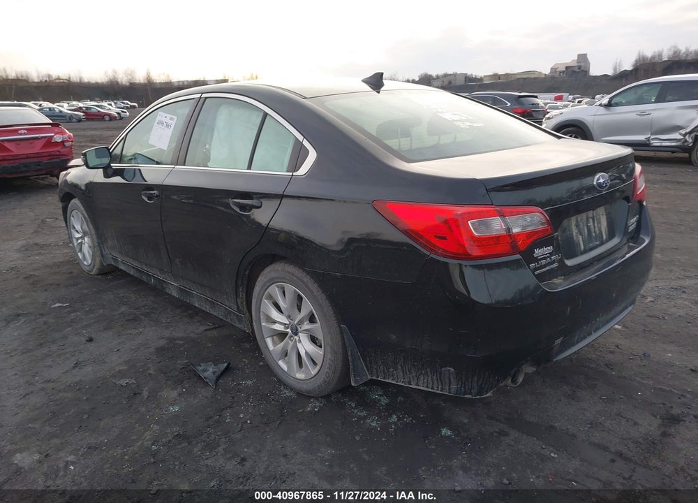 2017 SUBARU LEGACY 2.5I PREMIUM VIN: 4S3BNAF66H3005399