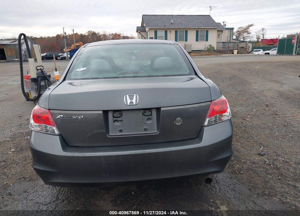 2009 HONDA ACCORD 2.4 LX VIN: 1HGCP263X9A118491