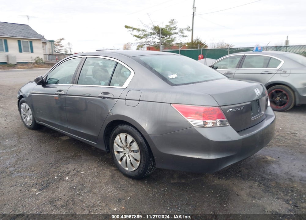 2009 HONDA ACCORD 2.4 LX VIN: 1HGCP263X9A118491