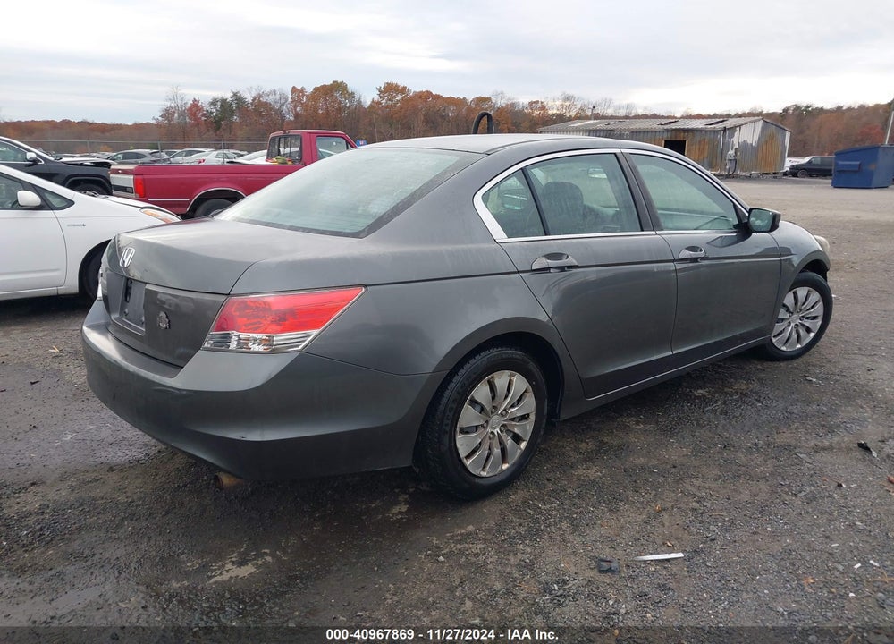 2009 HONDA ACCORD 2.4 LX VIN: 1HGCP263X9A118491