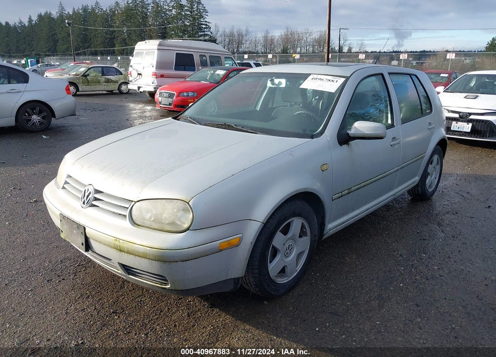 2000 VOLKSWAGEN GOLF GLS VIN: 9BWGC21J7Y4028932