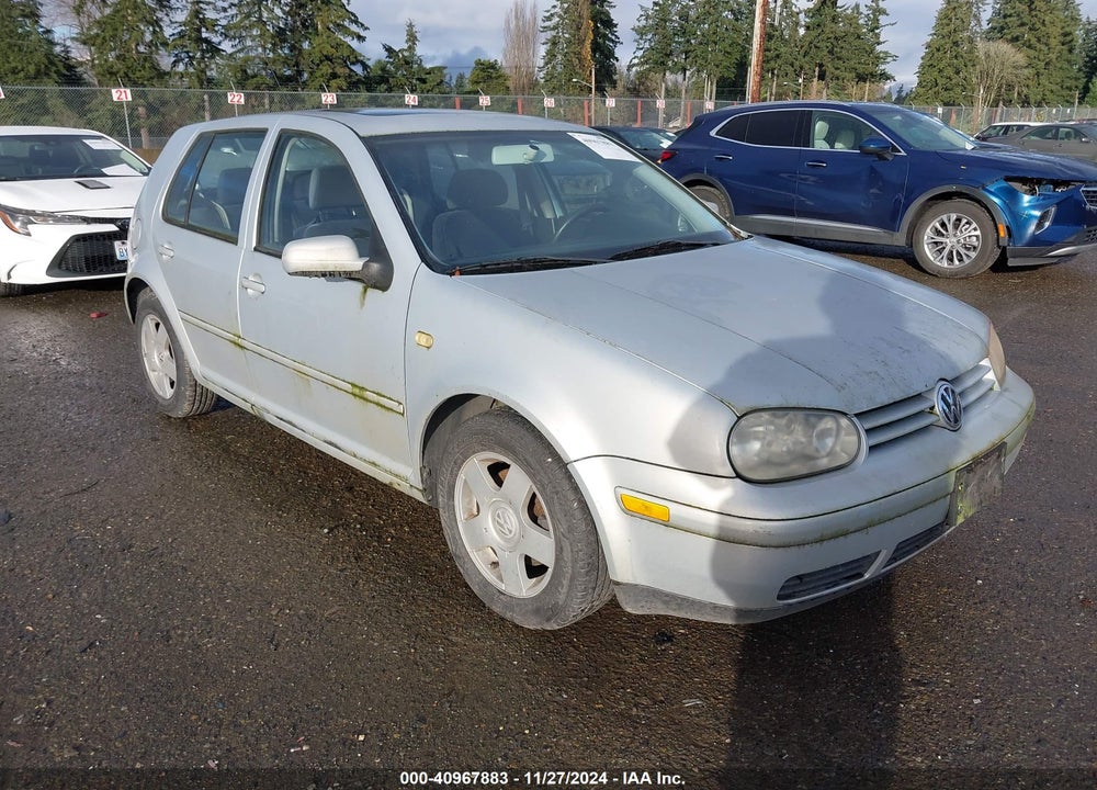 2000 VOLKSWAGEN GOLF GLS VIN: 9BWGC21J7Y4028932