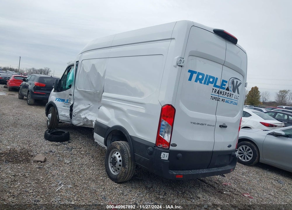 2024 FORD TRANSIT-350 CARGO VAN VIN: 1FTBF5X80RKA45781