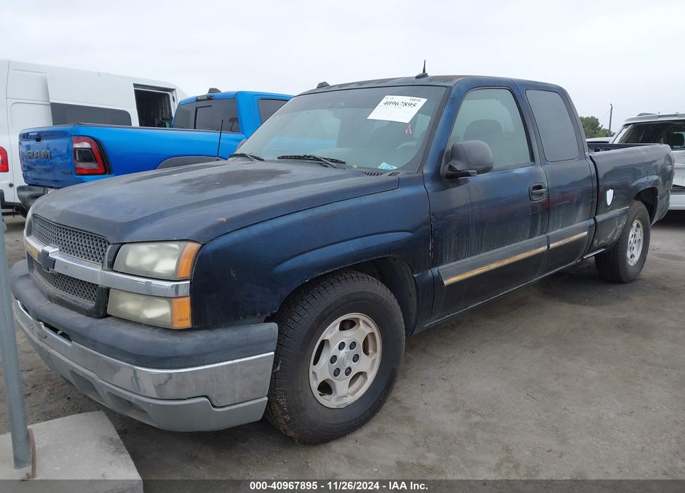 2004 CHEVROLET SILVERADO 1500 LS VIN: 1GCEC19T94Z158581