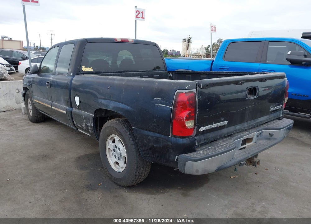 2004 CHEVROLET SILVERADO 1500 LS VIN: 1GCEC19T94Z158581