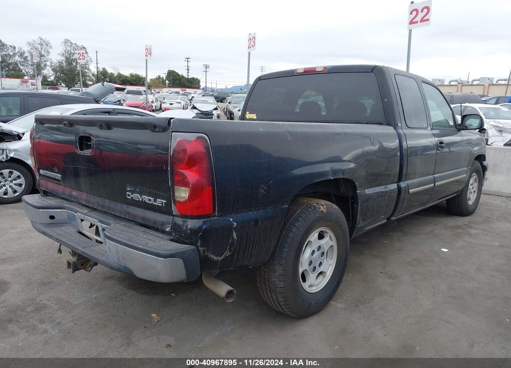2004 CHEVROLET SILVERADO 1500 LS VIN: 1GCEC19T94Z158581
