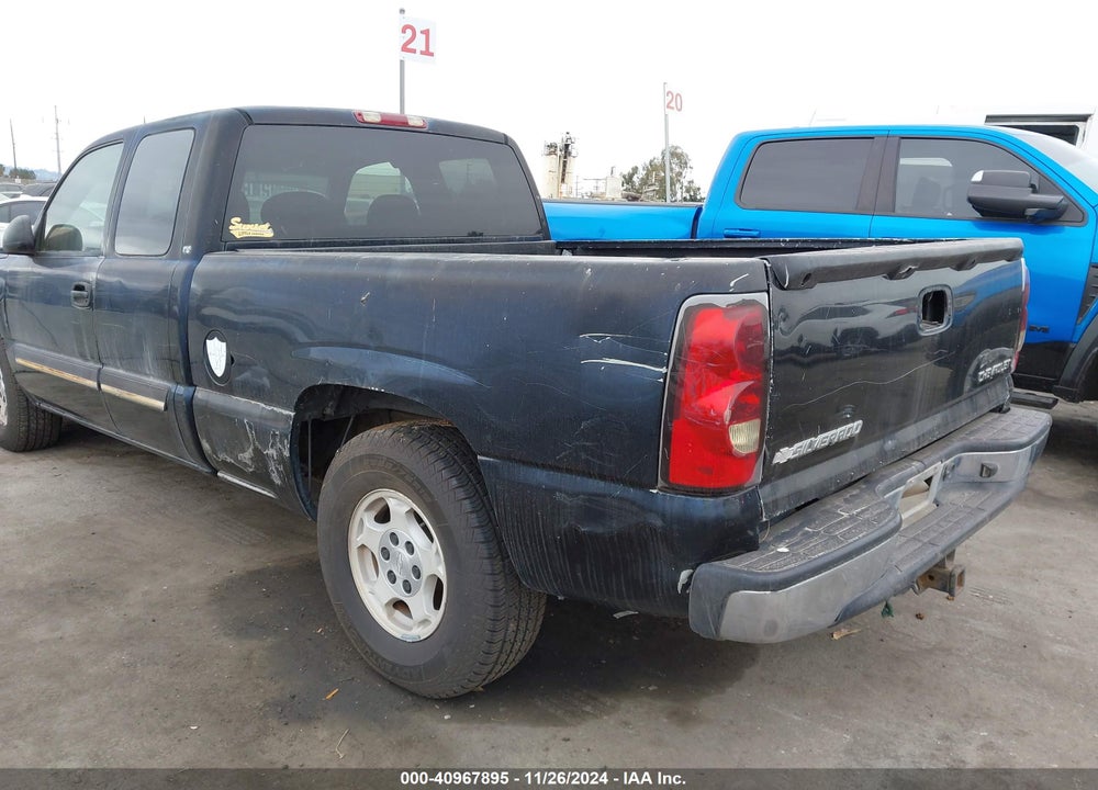 2004 CHEVROLET SILVERADO 1500 LS VIN: 1GCEC19T94Z158581