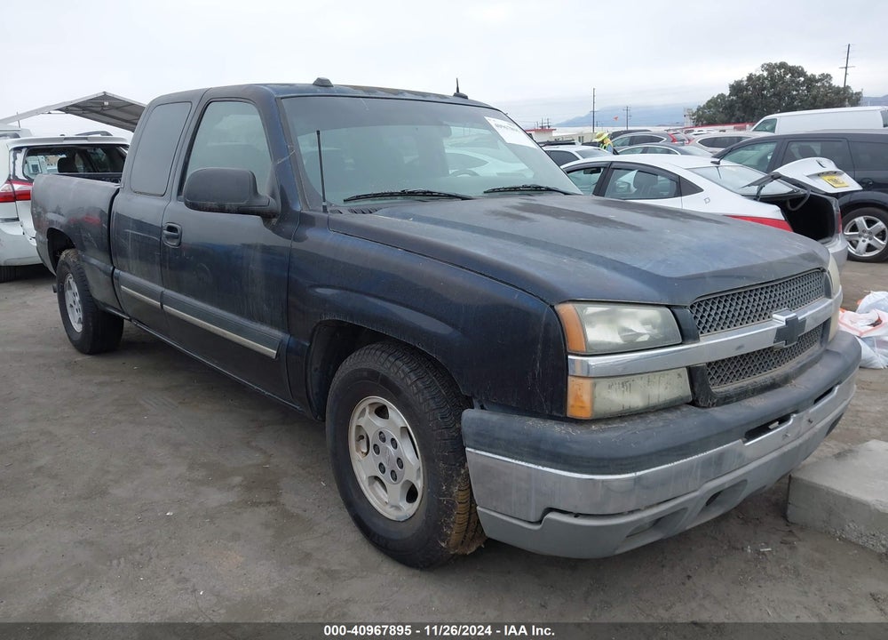 2004 CHEVROLET SILVERADO 1500 LS VIN: 1GCEC19T94Z158581
