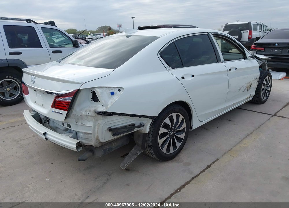 2017 HONDA ACCORD HYBRID EX-L VIN: JHMCR6F51HC028374