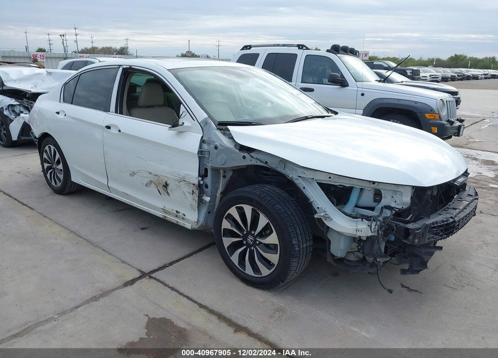 2017 HONDA ACCORD HYBRID EX-L VIN: JHMCR6F51HC028374