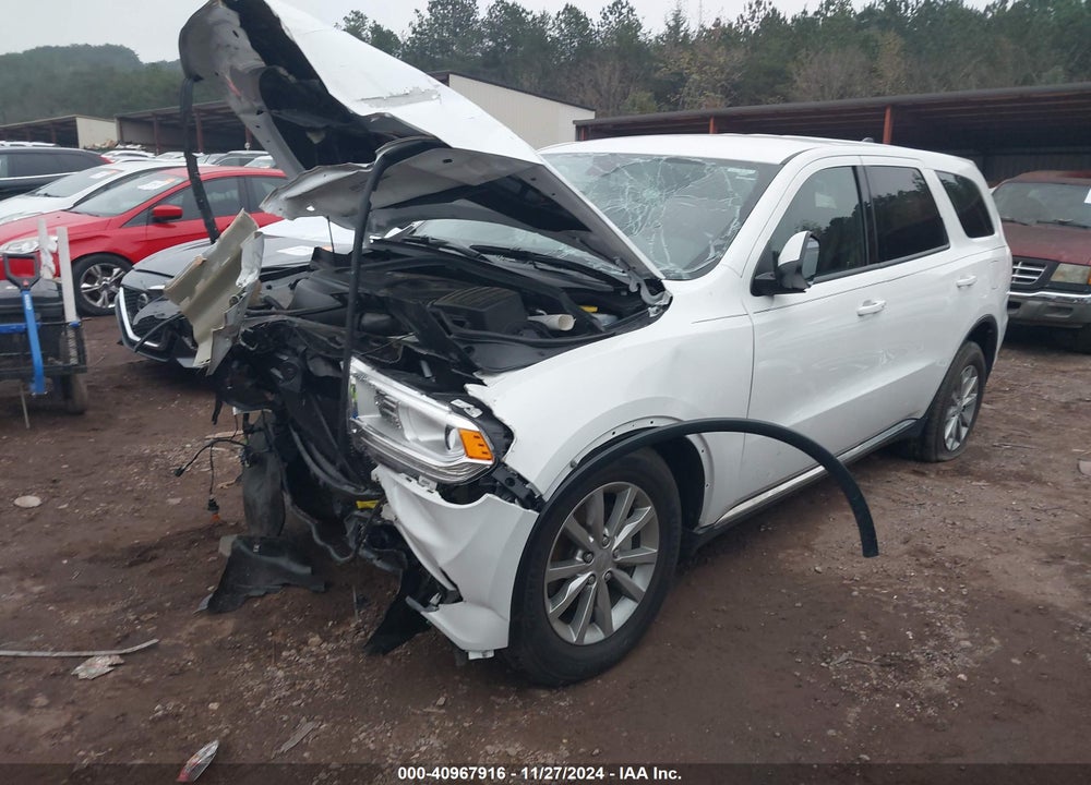 2018 DODGE DURANGO SXT RWD VIN: 1C4RDHAG6JC455800