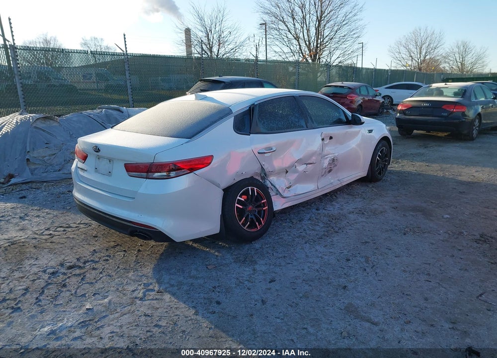 2017 KIA OPTIMA LX VIN: KNAGT4L38H5156446