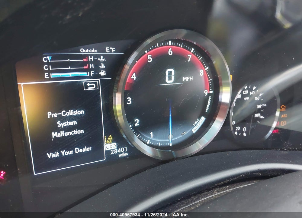 2019 LEXUS GS-F VIN: JTHBP1BL4KA002816