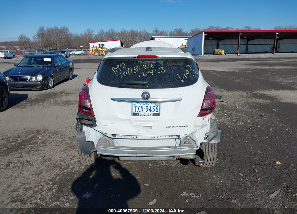 2019 BUICK ENCORE FWD PREFERRED VIN: KL4CJASB6KB836007