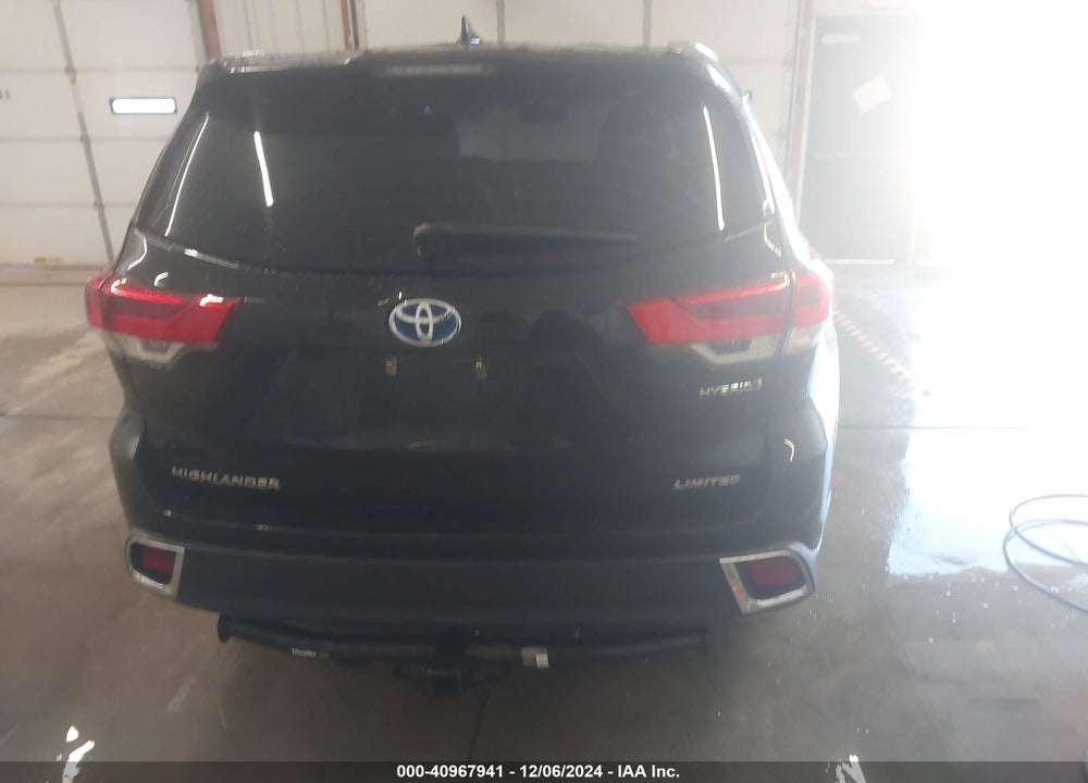 2019 TOYOTA HIGHLANDER HYBRID LIMITED VIN: 5TDDGRFH9KS073799