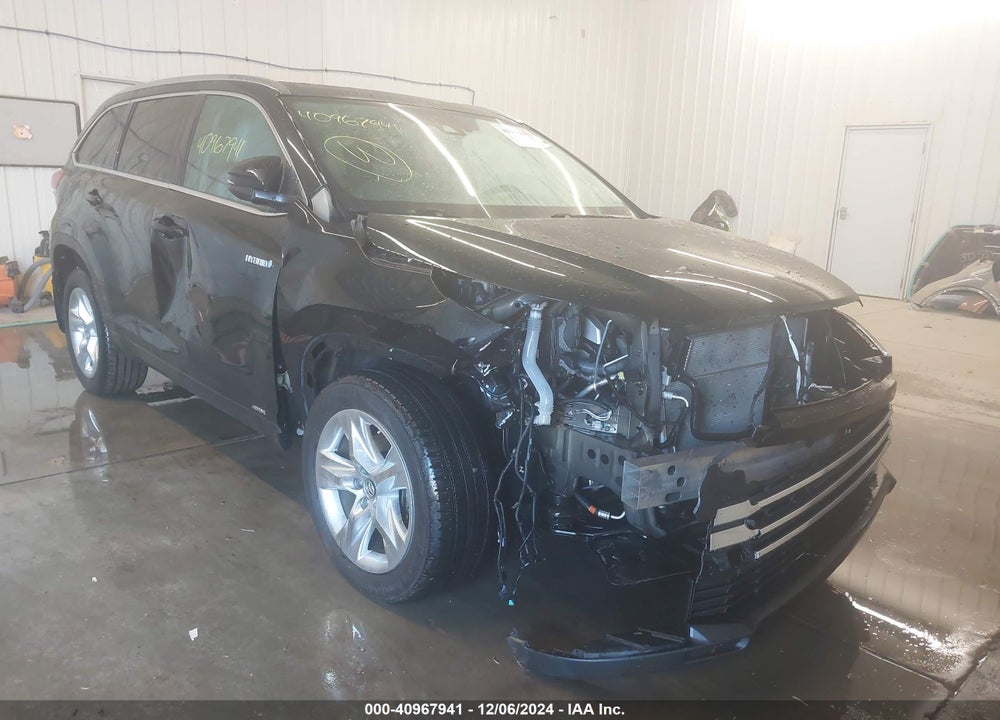 2019 TOYOTA HIGHLANDER HYBRID LIMITED VIN: 5TDDGRFH9KS073799