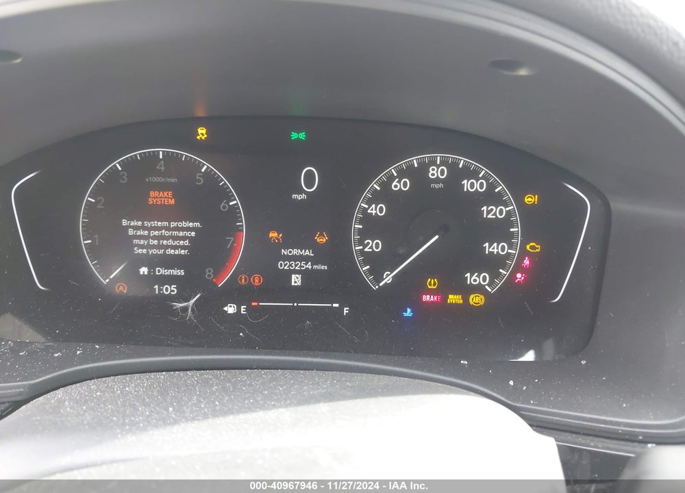 2024 HONDA CIVIC SPORT VIN: 2HGFE2F59RH542072