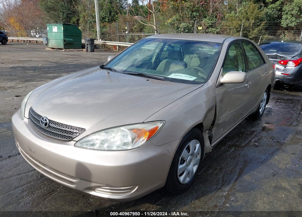 2003 TOYOTA CAMRY LE VIN: 4T1BE32K23U204009