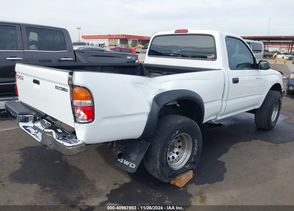 2002 TOYOTA TACOMA VIN: 5TEPM62N22Z092620