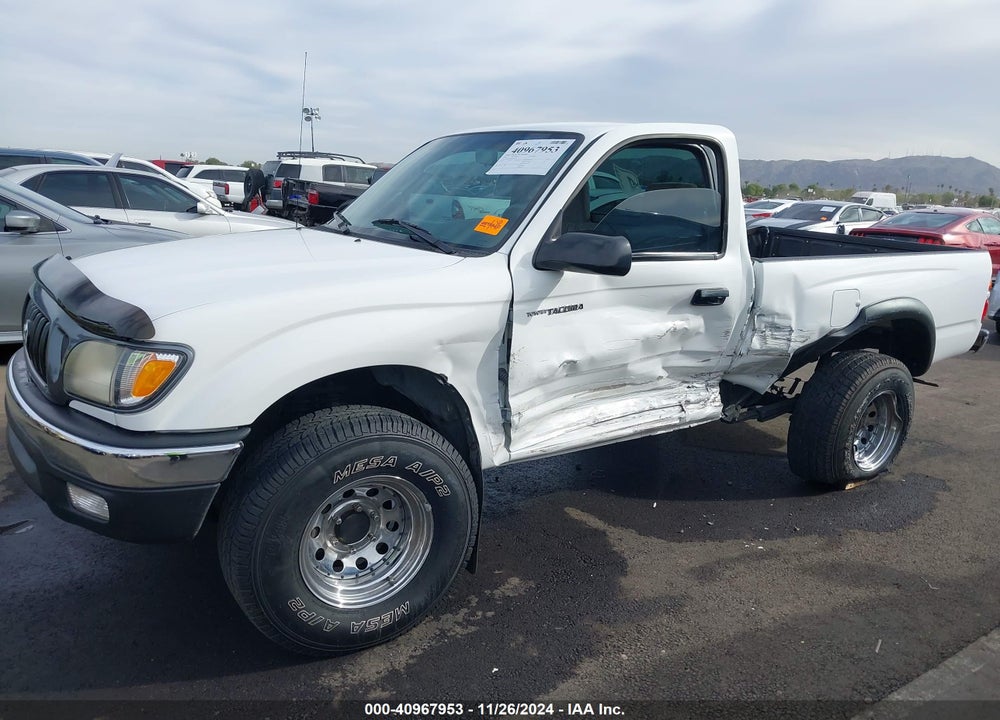2002 TOYOTA TACOMA VIN: 5TEPM62N22Z092620