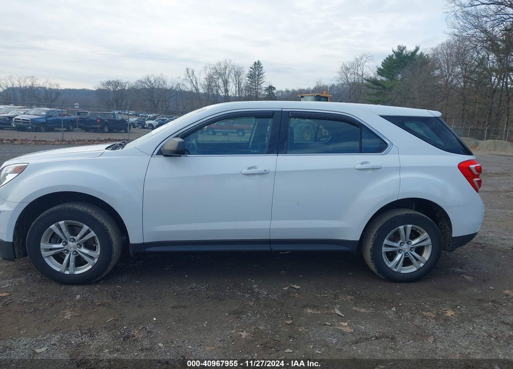 2016 CHEVROLET EQUINOX LS VIN: 2GNALBEK2G1175874