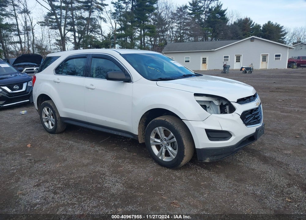 2016 CHEVROLET EQUINOX LS VIN: 2GNALBEK2G1175874