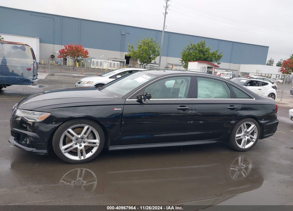 2016 AUDI A6 3.0T PREMIUM PLUS VIN: WAUHGAFC5GN103429