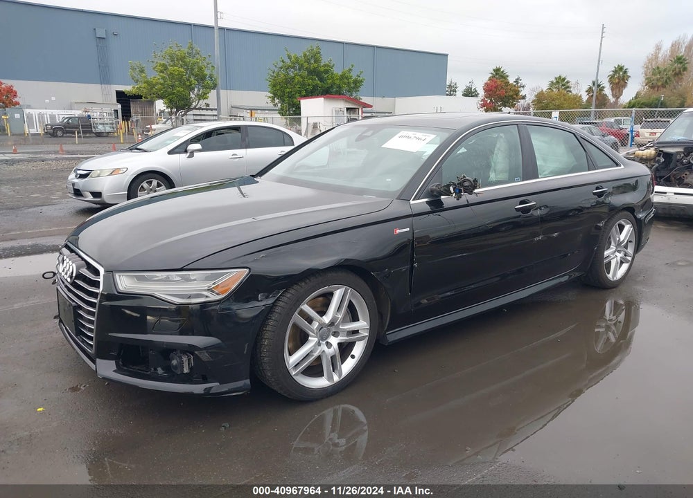 2016 AUDI A6 3.0T PREMIUM PLUS VIN: WAUHGAFC5GN103429