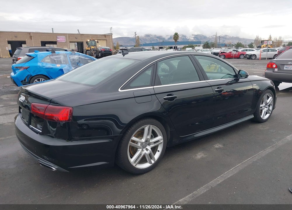 2016 AUDI A6 3.0T PREMIUM PLUS VIN: WAUHGAFC5GN103429