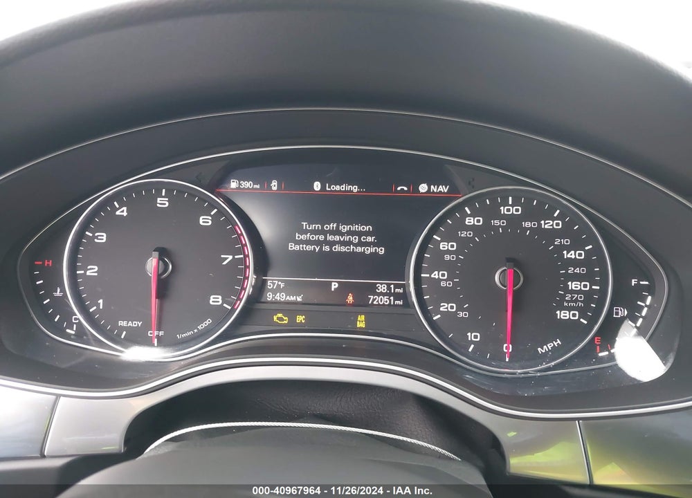 2016 AUDI A6 3.0T PREMIUM PLUS VIN: WAUHGAFC5GN103429