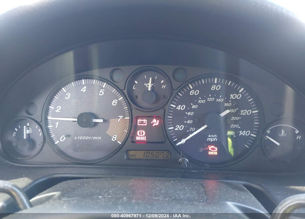 1999 MAZDA MX-5 MIATA LEATHER PKG/POPULAR EQUIPMENT PKG/SPORTS PKG/TOURING PKG VIN: JM1NB3536X0104295