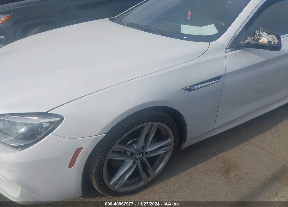 2013 BMW 640I GRAN COUPE VIN: WBA6A0C53DDF14132