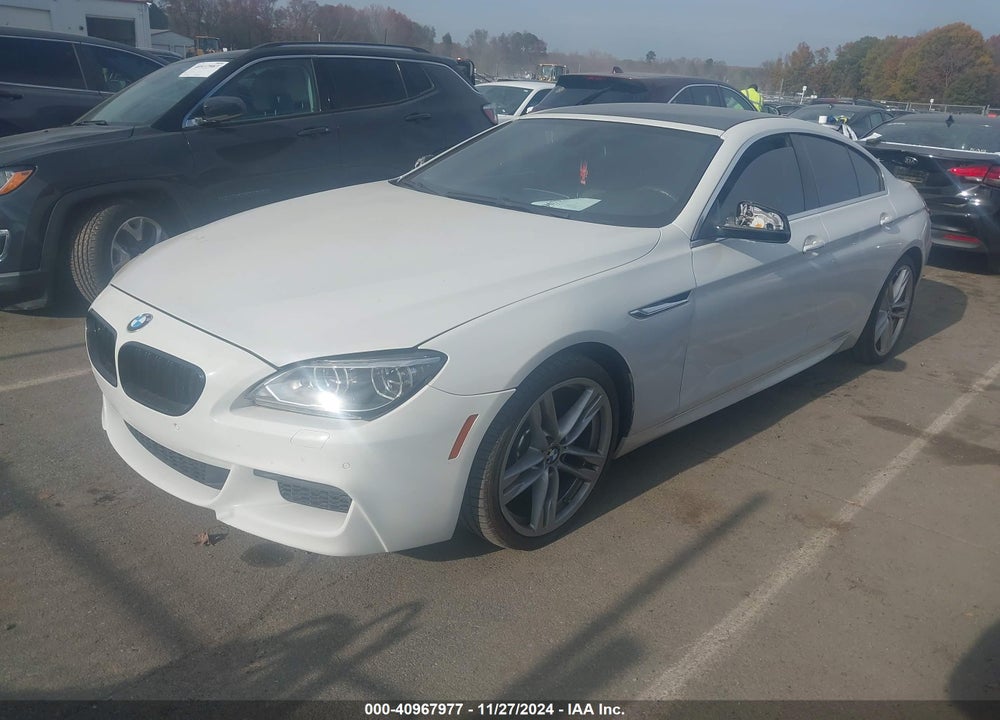 2013 BMW 640I GRAN COUPE VIN: WBA6A0C53DDF14132