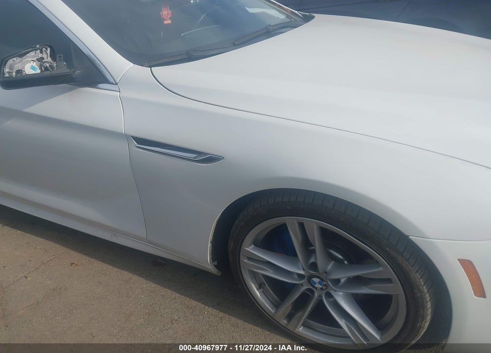 2013 BMW 640I GRAN COUPE VIN: WBA6A0C53DDF14132