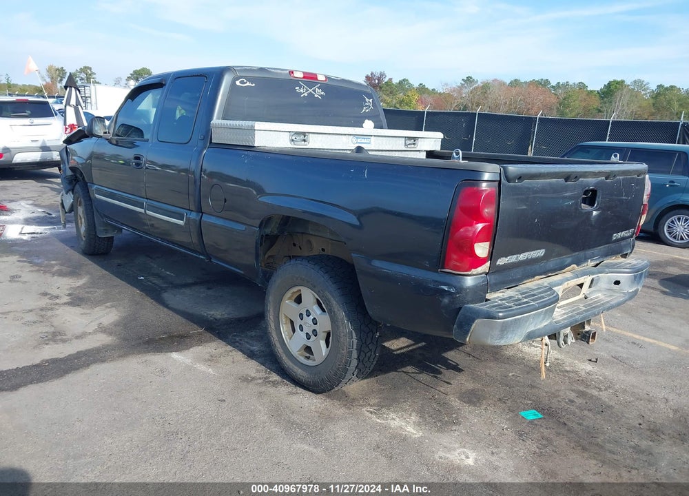 2004 CHEVROLET SILVERADO 1500 LT VIN: 2GCEK19T041203872