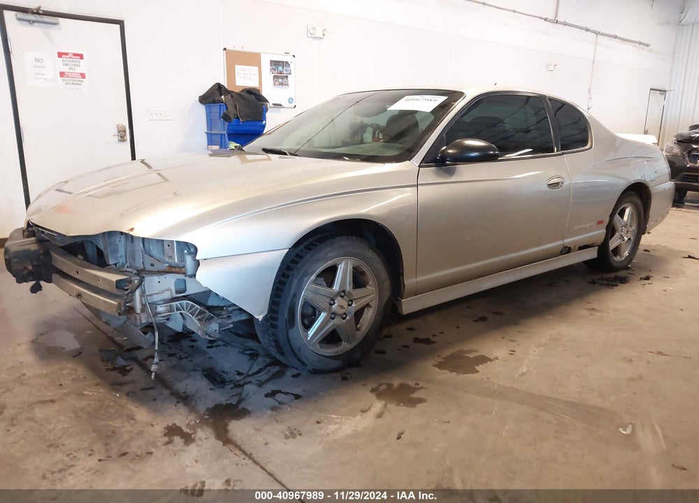 2005 CHEVROLET MONTE CARLO SUPERCHARGED SS VIN: 2G1WZ151759189503