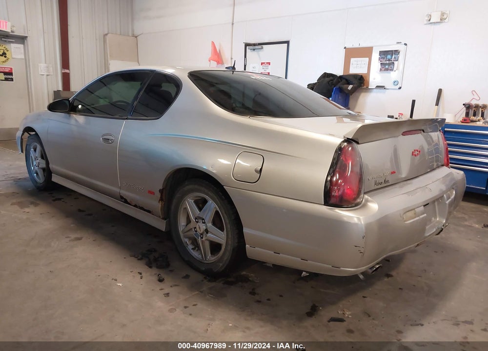 2005 CHEVROLET MONTE CARLO SUPERCHARGED SS VIN: 2G1WZ151759189503