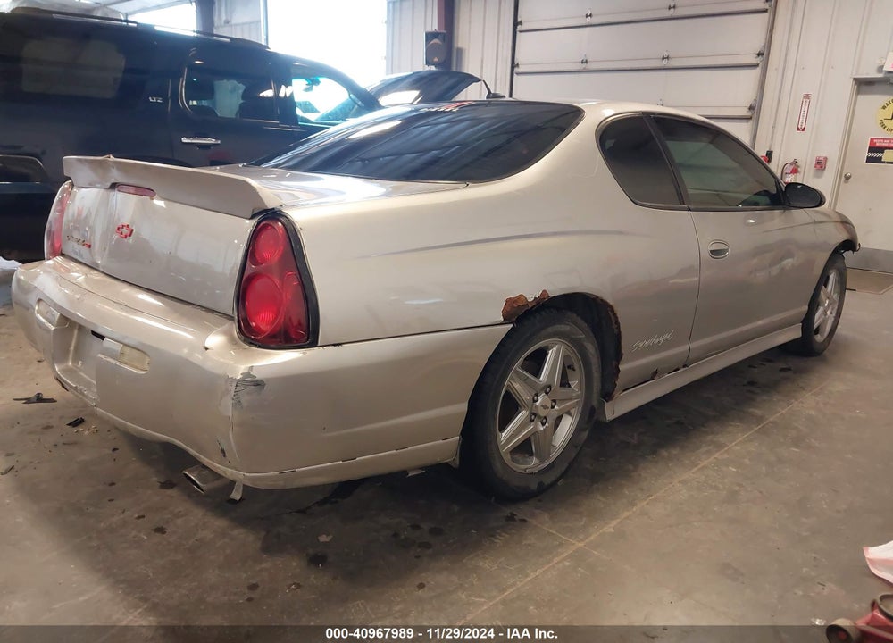 2005 CHEVROLET MONTE CARLO SUPERCHARGED SS VIN: 2G1WZ151759189503