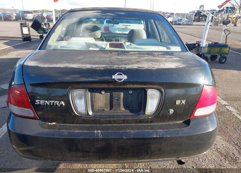 2001 NISSAN SENTRA GXE VIN: 3N1CB51D21L490244