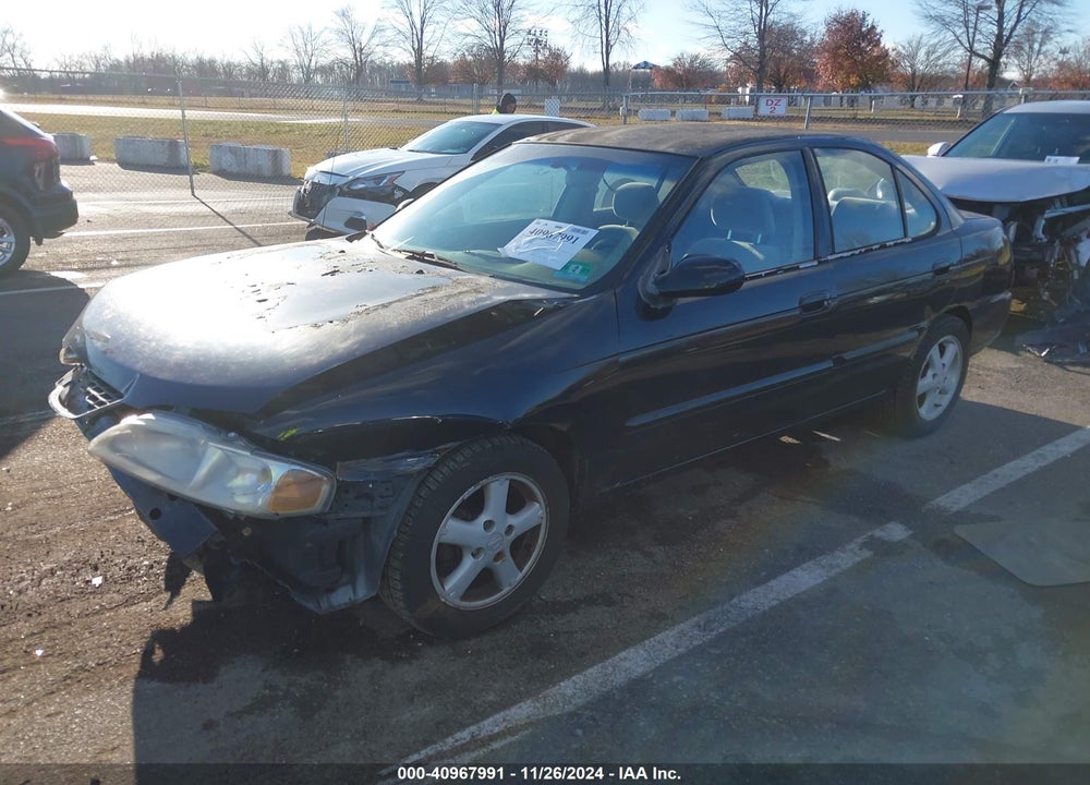 2001 NISSAN SENTRA GXE VIN: 3N1CB51D21L490244
