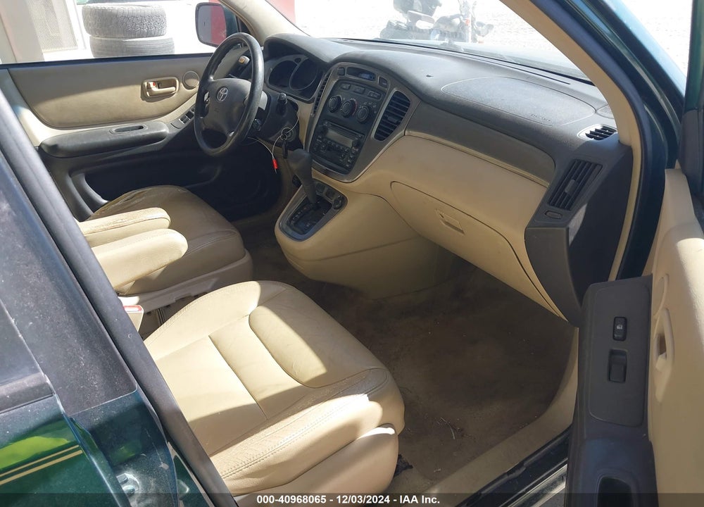 2001 TOYOTA HIGHLANDER V6 VIN: JTEGF21A310012611