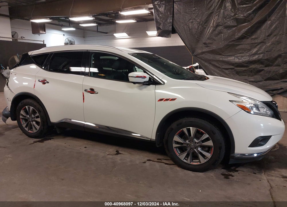 2017 NISSAN MURANO SL VIN: 5N1AZ2MH5HN123101