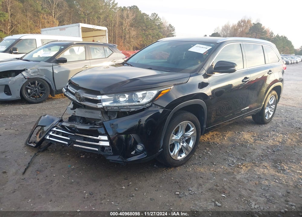 2019 TOYOTA HIGHLANDER LIMITED VIN: 5TDYZRFH5KS298250