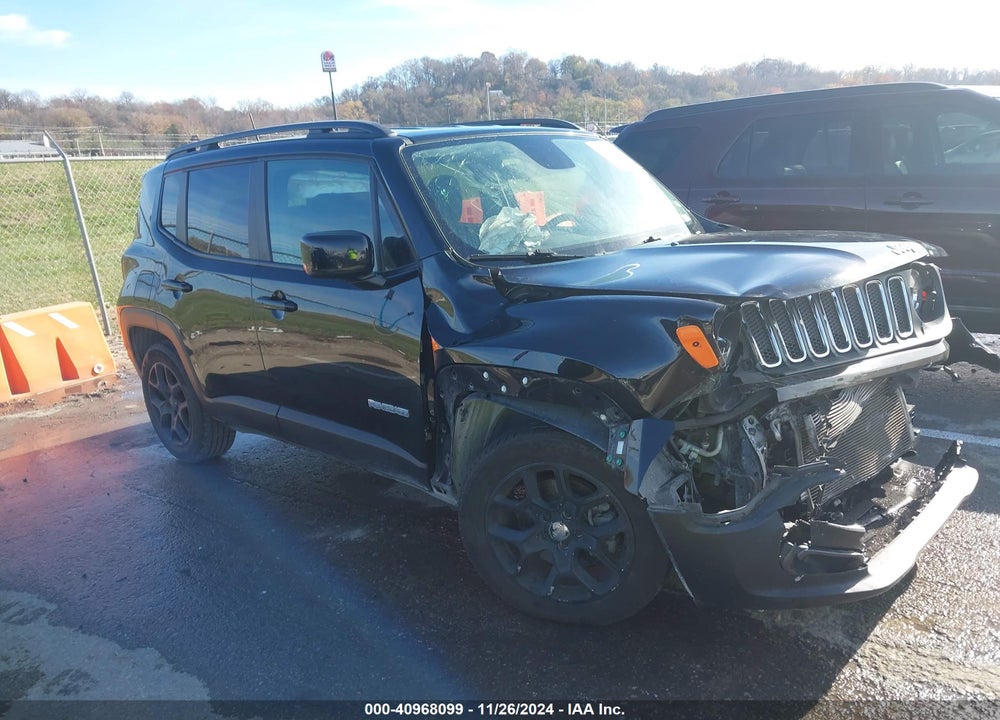 2018 JEEP RENEGADE LATITUDE FWD VIN: ZACCJABB5JPG83923