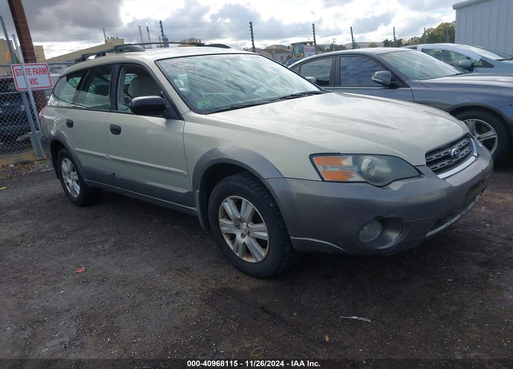 2005 SUBARU OUTBACK 2.5I VIN: 4S4BP61C756335112