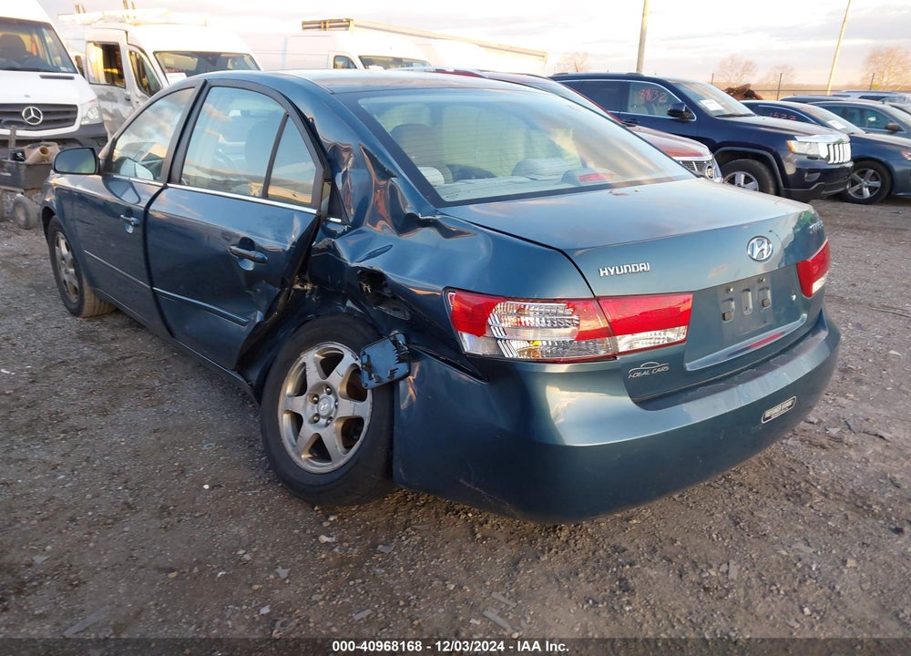 2006 HYUNDAI SONATA GLS VIN: 5NPEU46C26H134653
