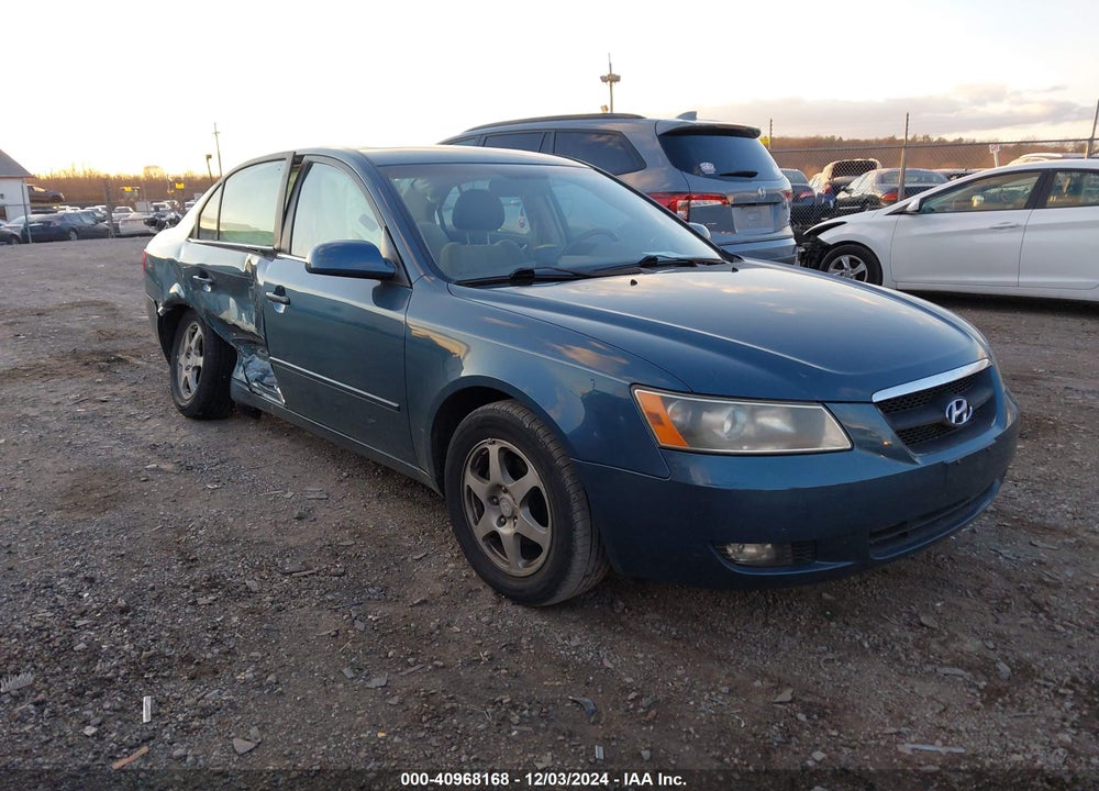 2006 HYUNDAI SONATA GLS VIN: 5NPEU46C26H134653