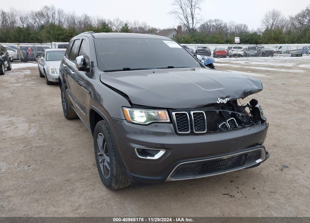 2017 JEEP GRAND CHEROKEE LIMITED 4X4 VIN: 1C4RJFBG2HC845301