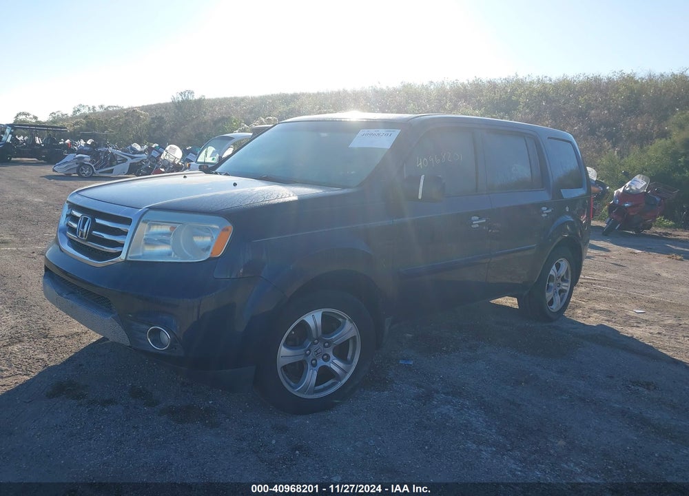 2012 HONDA PILOT EX-L VIN: 5FNYF3H52CB029606