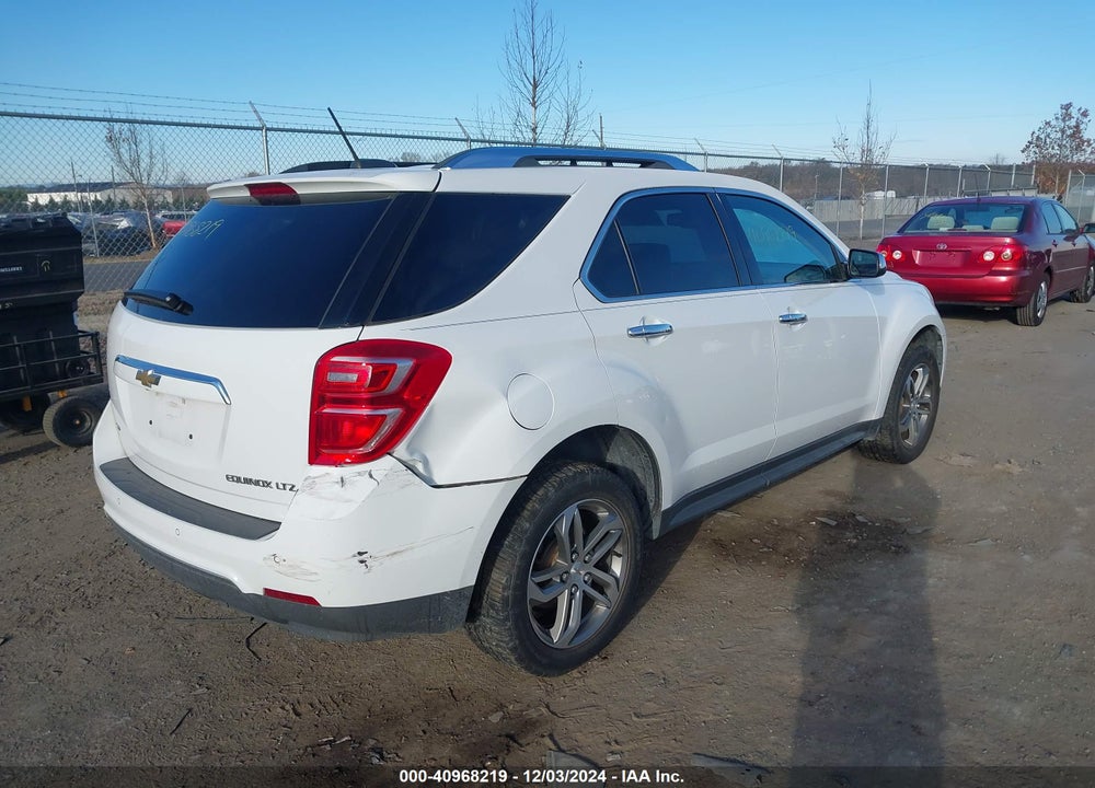 2016 CHEVROLET EQUINOX LTZ VIN: 2GNFLGEK5G6288711